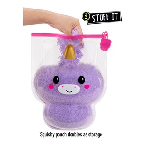 عروسک پولیشی یونیکورن سورپرایزی بزرگ مدل MGA - Fluffie Stuffiez - Large Collectible Plush - Unicorn_عروسک سورپرایزی