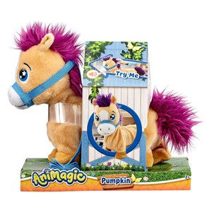 عروسک رباتیک پونی مدل Goliath - Animagic - Shetland Pony Interactive cuddly toy_عروسک رباتیک