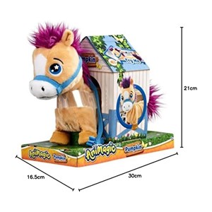 عروسک رباتیک پونی مدل Goliath - Animagic - Shetland Pony Interactive cuddly toy_عروسک رباتیک