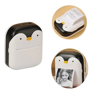 مینی پرینتر جیبی بدون نیاز به جوهر طرح پنگوئن_اسباب بازی دیجیتال و هوشمند