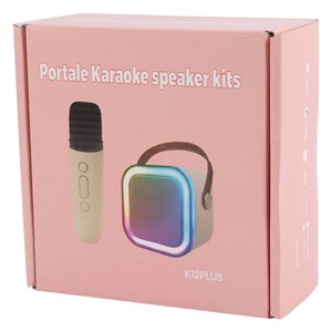 اسپیکر بلوتوثی رم و فلش خور به همراه میکروفون مدل K12 plus_اسباب بازی دیجیتال و هوشمند