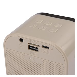 اسپیکر بلوتوثی رم و فلش خور به همراه میکروفون مدل K12 plus_اسباب بازی دیجیتال و هوشمند