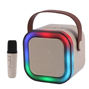 اسپیکر بلوتوثی رم و فلش خور به همراه میکروفون مدل K12 plus_اسباب بازی دیجیتال و هوشمند