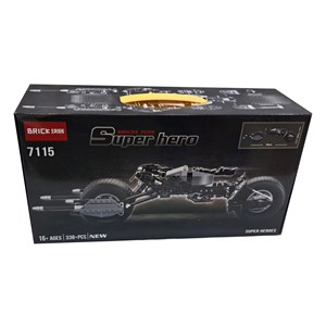 لگو دی سی موتور بتمن 338 قطعه مدل 7115 Decool_اسباب بازی لگو