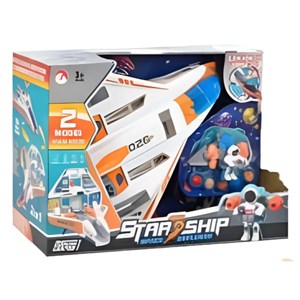 اسباب بازی شاتل فضاپیما بزرگ 2 در 1_اسباب بازی مشاغل