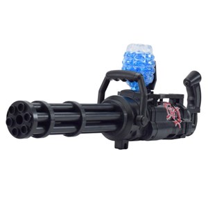 تفنگ اسباب بازی شارژی تیر ژله ای پایه دار مدل Gatling gun with gel balls_اسباب بازی تفنگ