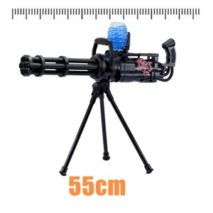 تفنگ اسباب بازی شارژی تیر ژله ای پایه دار مدل Gatling gun with gel balls_اسباب بازی تفنگ