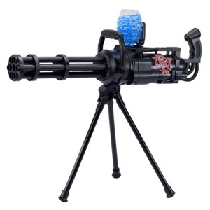 تفنگ اسباب بازی شارژی تیر ژله ای پایه دار مدل Gatling gun with gel balls_اسباب بازی تفنگ