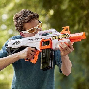 اسباب بازی تفنگ نرف Nerf مدل Hasbro - Nerf - Ultra Select Fully Motorized Blaster, Fire 2 Ways, Includes Clips and Darts_اسباب بازی تفنگ
