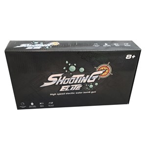 تفنگ اسباب بازی مسلسل تیر ژله ای شارژی قرمز Shooting Toy Gun_اسباب بازی تفنگ