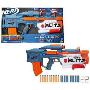 اسباب بازی تفنگ نرف Nerf مدل Hasbro - Nerf - Elite 2.0 Moto Blitz CS-10_اسباب بازی تفنگ