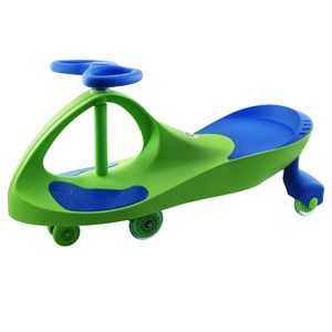 سه چرخه لوپ کار چرخ ژله ای چراغدار سبز آبی LOOPCAR-اسباب بازی دوچرخه