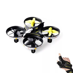 کوادکوپتر شارژی با ریموت مچی (دست کشی) Glove Sensor control_اسباب بازی کوادکوپتر