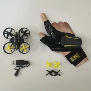 کوادکوپتر شارژی با ریموت مچی (دست کشی) Glove Sensor control_اسباب بازی کوادکوپتر