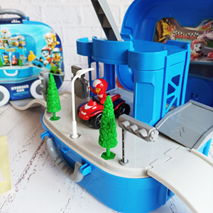 اسباب بازی کیفی پارکینگ و ریسینگ سگهای نگهبان PAW PATROL PARKING LOT RACING_اسباب بازی اکشن فیگور