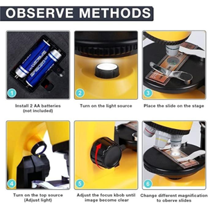 میکروسکوپ آموزشی مدل SCIENTIFIC MICROSCOPE 1200X STEM_اسباب بازی علمی