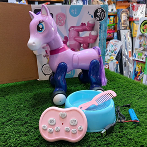 ربات اسباب بازی کنترلی مدل اسب پونی بنفش Remote Control Pony_ربات اسباب بازی