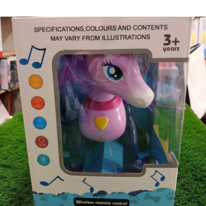 ربات اسباب بازی کنترلی مدل اسب پونی بنفش Remote Control Pony_ربات اسباب بازی