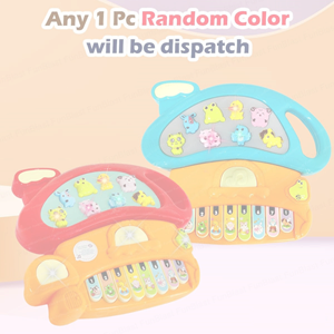 اسباب بازی ارگ آموزشی موزیکال طرح قارچ با آموزش صدای حیوانات Mushroom Piano Toy_اسباب بازی نوزادی