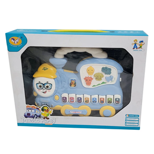 اسباب بازی ارگ آموزشی موزیکال طرح قطار با آموزش صدای حیوانات train piano Toy_اسباب بازی نوزادی