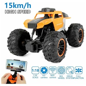 ماشین کنترلی جیپ دوربین دار Radio controlled jeep with HD camera and WIFI_ماشین کنترلی