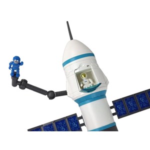 اسباب بازی سکوی پرتاب موشک فضاپیما همراه با فیگور فضانورد SPACE MISSON_اسباب بازی اکشن فیگور