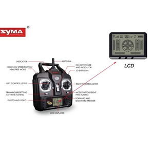 کوادکوپتر سایما مدل syma X5SW Quadcopter_اسباب بازی کوادکوپتر