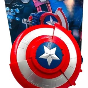 تفنگ اسباب بازی تیر ژله ای شارژی سپر کاپیتان آمریکا_اسباب بازی تفنگ