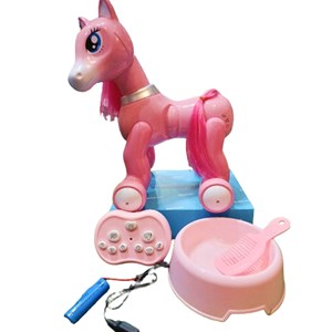 ربات اسباب بازی کنترلی مدل اسب پونی صورتی Remote Control Pony_اسباب بازی ربات
