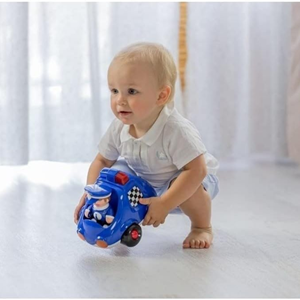 اسباب بازی ماشین پلیس با آدمک تولو مدل 87478 Tolo First Friends Police_اسباب بازی نوزادی