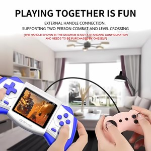کنسول بازی گیم باکس با قابلیت اتصال به تلویزیون مدل DrumStone S3 Handeld Game Console 2024 New_بازی فکری