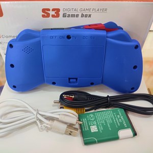 کنسول بازی گیم باکس با قابلیت اتصال به تلویزیون مدل DrumStone S3 Handeld Game Console 2024 New_بازی فکری