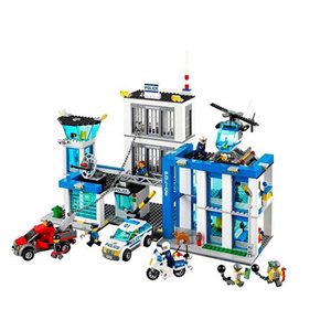 لگو سیتی ایستگاه پلیس شهر 854 قطعه مدل 6063 Police Station City_اسباب بازی لگو