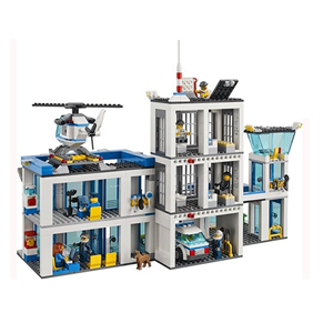 لگو سیتی ایستگاه پلیس شهر 854 قطعه مدل 6063 Police Station City_اسباب بازی لگو