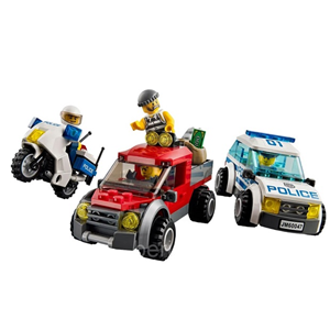 لگو سیتی ایستگاه پلیس شهر 854 قطعه مدل 6063 Police Station City_اسباب بازی لگو