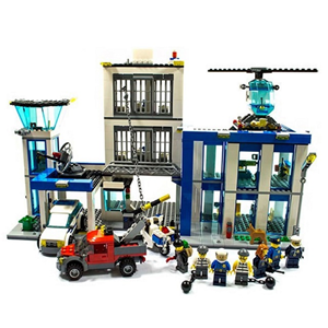 لگو سیتی ایستگاه پلیس شهر 854 قطعه مدل 6063 Police Station City_اسباب بازی لگو