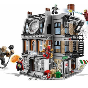 لگو مارول خانه دکتر استرنج 1125 قطعه مدل 77107 SUOER HEROES_اسباب بازی لگو