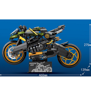 لگو تکنیک موتور سیکلت 1720 قطعه مدل SEMBO BLOCK 713800_اسباب بازی لگو