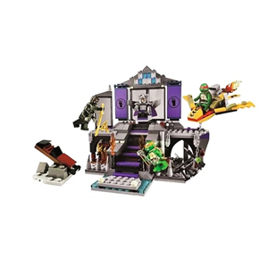 لگو نبرد شریدر و لاکپشت های نینجا 477 قطعه مدل Ninja Turtle 10264_اسباب بازی لگو