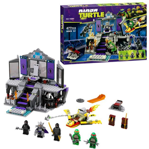 لگو نبرد شریدر و لاکپشت های نینجا 477 قطعه مدل Ninja Turtle 10264_اسباب بازی لگو