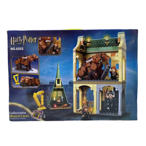 لگو هری پاتر قلعه هاگوارتز و ملاقات با فلوفی 397 قطعه مدل Harry Potter FANTASY MAGIC WORLD 6055_اسباب بازی لگو