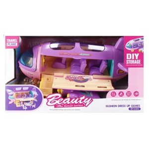 اسباب بازی هواپیما مسافربری همراه با دو مینی فیگور_اسباب بازی اکشن فیگور