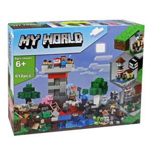 لگو ماینکرافت 612 قطعه مدل 1043 Minecraft_اسباب بازی لگو