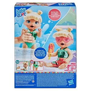 عروسک دختر بچه بیبی الایو ارتفاع 30 سانتي مدل Baby Alive Sunshine Snacks Doll Hasbro_عروسک دخترانه