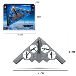 هواپیما کنترلی B2 Spirit کوادکوپتری مدل 777-275_اسباب بازی کوادکوپتر