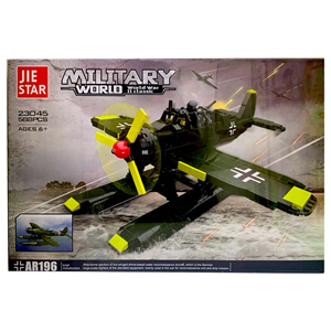 لگو تکنیک هواپیمای نظامی 588 قطعه مدل JIE STAR MILITARY WORLD 23045_اسباب بازی لگو