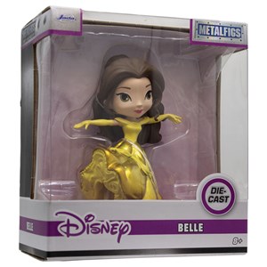 اکشن فیگور فلزی پرنسس بل با لباس زرد مدل Jada Figure Metals Disney Belle_اسباب بازی اکشن فیگور