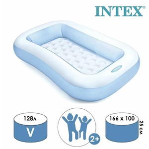 استخر بادی کودک مستطیل 166 سانتیمتری اینتکس مدل 57403 intex_اسباب بازی ورزشی