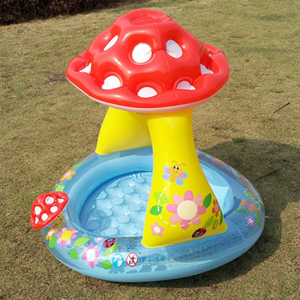استخر بادی کودک اینتکس intex کف بادی طرح قارچ مدل 57114-اسباب بازی ورزشی