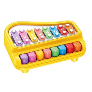 اسباب بازی پیانو و بلز دو کاره 8 کلید هانگر Huanger_اسباب بازی موسیقی